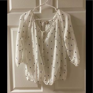 J. Crew shear blouse